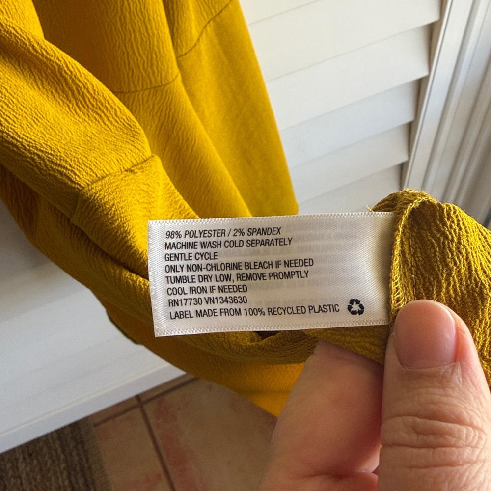 A New Day Yellow Midi Dress - Picture 6 of 6